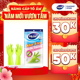 (Chọn Size) Găng tay Nitrile Không Mùi MyJae Rửa Chén, Bát, Dọn Dẹp Nhà Cửa