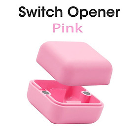 Phụ kiện bàn phím cơ học chuyển đổi keycap pulrer bôi trơn dầu nhíp l/i gõ mở từ mở cho hầu hết các màu chuyển đổi: Chuyển đổi mở màu hồng