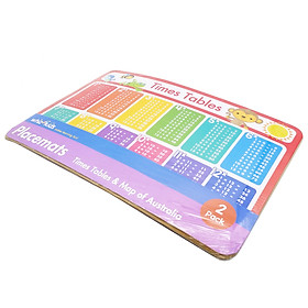 Download sách Whiz Kids Placemat Pack: Times Table & Australia Map