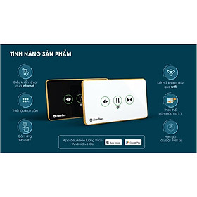 Mua Công tắc cảm ứng điều khiển Rèm thông minh Rạng Đông WIFI 3 nút bấm model RD-CT.03.WF.REM