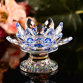 Chân nến thủy tinh