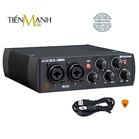 Mua Soundcard PreSonus AudioBox USB 96 Bộ Thu Âm Thanh và Livestream Audio Interface Sound Card Audio Box USB96 Hàng Chính Hãng - Kèm Móng Gẩy DreamMaker