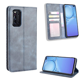 Bao da Vivo V19 Flip Wallet Leather dạng ví đa năng siêu bền siêu êm