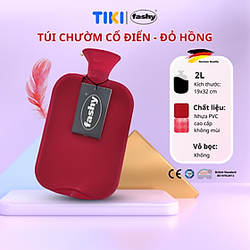 Túi chườm nóng lạnh nhập khẩu 100% từ Đức thương hiệu Fashy dòng cổ điển, tiêu chuẩn chất lượng Châu Âu giúp giảm các cơn đau kỳ kinh nguyệt, đau đầu,... hạ sốt tự nhiên, phù hợp cho người lớn, nhiều màu sắc