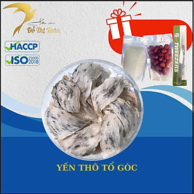 Yến thô tổ góc đặc biệt hộp 100gr- Yến sào cao cấp Đỗ Thị Toán- Tổ siêu ít lông giá mềm - Ăn yến thường xuyên giúp đẹp da