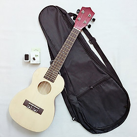 Mua Đàn Ukulele Concert Woim 33A19 kèm bao vải và máy lên dây điện tử