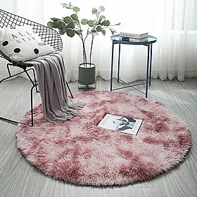 Mua Thảm Tròn Lông Loang Trang Trí Chụp Hình