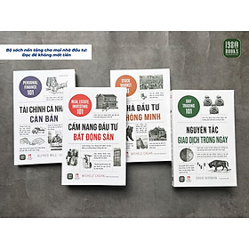 Combo 4 Sách - Hành Trình Tài Chính 101: Tài Chính Cá Nhân, Đầu Tư Chứng Khoán, Giao Dịch Trong Ngày và Đầu Tư Bất Động Sản