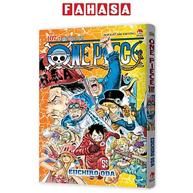 Sách - One Piece - Tập 107 - “Anh Hùng Huyền Thoại” - Bản Bìa Áo