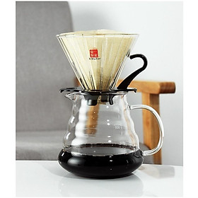 Mua Giấy lọc cà phê coffee filter Pour over V60 drip hộp 100 tờ thân thiện với môi trường tiện lợi
