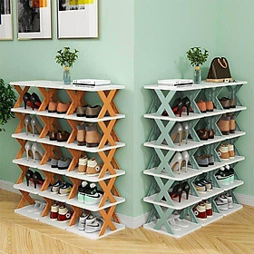 Mua Kệ để giày dép 5 tầng hình chữ x cao cấp