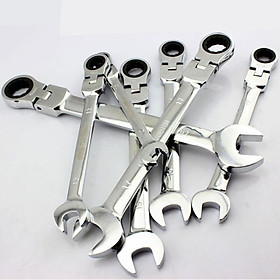 Mua Bộ Cờ Lê Đa Năng 7 Chi Tiết Từ 8-19mm Đầu Xoay Gấp Linh Hoạt AT-7PC Chất Liệu Cao Cấp