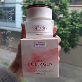 Kem dưỡng da Welcos Essential Collagen Intensive Cream tăng cường đàn hồi và chống lão hóa da 60g