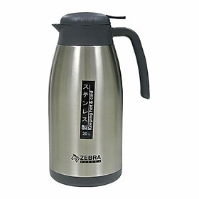 Mua Bình giữ nhiệt ZEBRA SMART II Thái lan 1 5 lít và 2 lít (Bạc