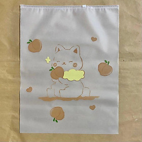 Mua Túi Zip Mẫu Hoạt Hình Đựng Quần Áo  Đồ Lót  Mỹ Phẩm  Giày Dép Tiện Lợi Đi Du Lịch Hoặc Cho Mẹ Đi Sinh - MÈO ĐÀO