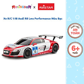 Đồ Chơi Xe R C 1 18 Audi R8 Lms Performance Màu Bạc RASTAR R53610-SIL