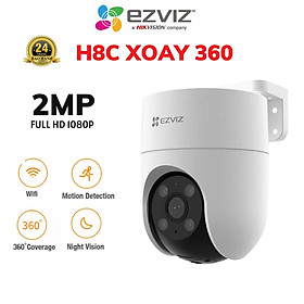 Camera Wi-fi EZVIZ H8C 2MP Ngoài Trời, Quay Quét 360 Độ, Đàm Thoại 2 Chiều