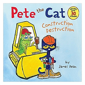 Hình ảnh sách Pete The Cat: Construction Destruction