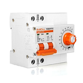 Mua Công tắc hẹn giờ tắt công suất lớn 2P 63A QJC tối đa 120 phút Aptomat hẹn giờ