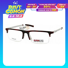 Gọng Kính Unisex Alessieyes AL60008 C03 - Đồi Mồi Đỏ