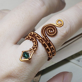 Combo 5 nhẫn phale cho nữ ( 5 màu khác nhau cùng size ) màu sắc tươi sáng 05785-05789
