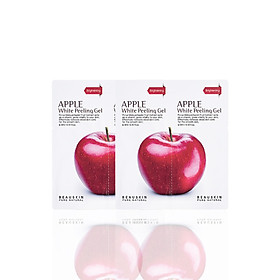 Combo 2 gói tẩy da chết sáng da sạch mụn Apple White Peeling Gel minisize
