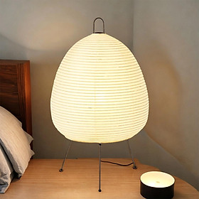 White Rice Paper Lamp Decoration Small Table Lamp for Office Us Adapter