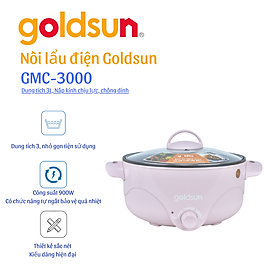 Mua Nồi lẩu điện Goldsun GMC-3000 3L 900W Hàng chính hãng
