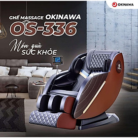 GHẾ MASSAGE OKINAWA OS 336 - CÔNG NGHỆ MASSAGE 3D