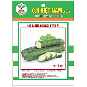 3 Gói Hạt Giống Bí Ngồi Xanh (1gr/gói)