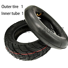 Lốp xe 10x3.0 inch 255x80 / 65-6 và Vành phanh đĩa hợp kim cho xe tay ga điện gấp 10'' KUGOO M4 PRO Bánh xe mở rộng dày Color: 255x80 tire