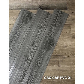 SÀN NHỰA GIẢ GỖ CAO CẤP -VÂN GỖ  ( Mã 01 )