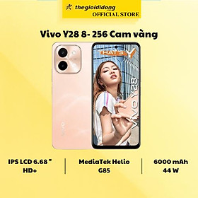 Mua Vivo Y28 8- 256 Cam vàng - Hàng Chính Hãng