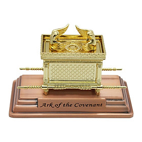 The Covenant  Statue Durable Metal Decoration Golden Statue Christmas Tree Ornaments for Bedroom Table Blessing
