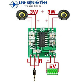 Mạch khuếch đại âm thanh PAM8403 8403 class D 2 kênh 6W