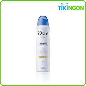Xịt Khử Mùi Dove Dưỡng Da Sáng Mịn Hương Dịu Nhẹ Nourished & Smooth150ml