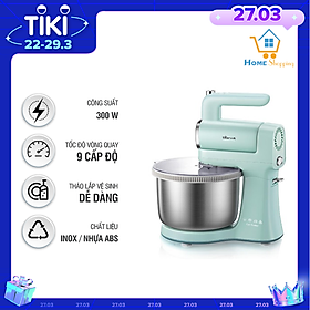 Mua Máy Trộn Bột Đánh Trứng / Kem Đa Chức Năng Bear 9 Cấp Độ  Dung Tích 4L  Công Xuất 300W - Hàng Chính Hãng