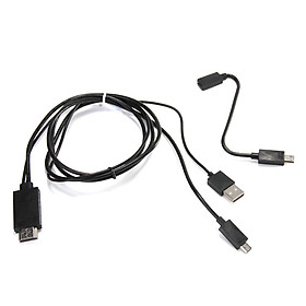 Cáp Truyền Hình Ảnh Từ Điện Thoại Lên Tivi HDMI MHL Kit Cao Cấp AZONE