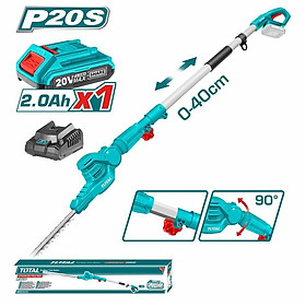 Mua MÁY TỈA CÀNH TRÊN CAO DÙNG PIN 20V (1 pin 2.0AH +sạc ) TOTAL TPHT2016012 - HÀNG CHÍNH HÃNG