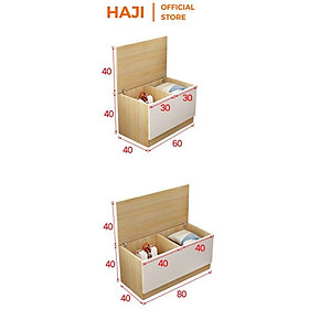 Mua Tủ để đồ đa năng HAJI chống ẩm sức chứa lớn nhiều ngăn tiện ích kết hợp dùng làm bàn học bệt  ghế ngồi thông minh A131