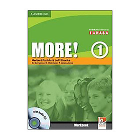 [Download Sách] More! Level 1 Workbook with Audio CD Reprint Edition