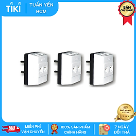 Mua COMBO 3 ổ cắm nối chia 3 chân tròn LIOA  ON3NC5 cao cấp