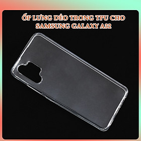 Ốp lưng Dẻo TPU Dành cho Samsung Galaxy A32- Hàng Chính Hãng