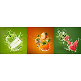 Mua TRANH TRÁI CÂY - TRANH TREO PHÒNG BẾP - TRANH CANVAS TRANG TRÍ PHÒNG ĂN (TẶNG KÈM ĐINH 3 CHÂN0