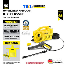 Máy phun rửa áp lực cao Karcher K2 Classic 