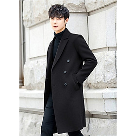 Áo khoác dạ nam cao cấp phong cách thượng lưu quý ông lịch lãm NAD57