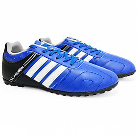 >> SO SÁNH GIÁ GIÀY ADIDAS CHÍNH HÃNG BÌNH DƯƠNG | Shopee Lazada Sendo Tiki 62 Giày Đá Bóng Sân Cỏ Nhân Tạo Prowin 3 - Sọc Xanh Dương (Chính Hãng)