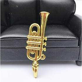 Mua Mẫu mô hình các loại nhạc cụ như đàn vĩ cầm violin  kèn trumpet dùng trang trí nhà búp bê  bàn làm việc  DIY