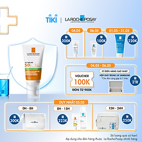 Kem Chống Nắng Không Màu Kiểm Soát Dầu La Roche-Posay Anthelios XL Dry Touch Gel-Cream SPF 50+ UVB & UVA (50ml)