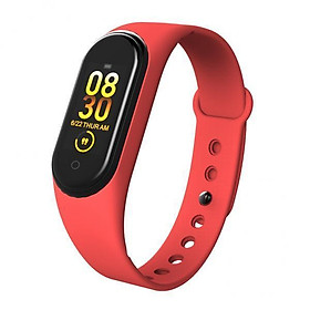 3X Smart Wristband Fitness Tracker Sport Watch Bracelet Touch Screen Red